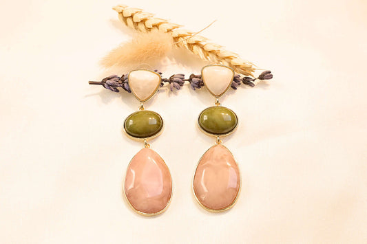 Chic & Timeless Design - Gold-plated, lightweight earrings that seamlessly match any outfit.