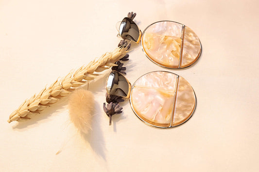 Turn heads with Luxe Mosaic Statement Earrings. Chic, stylish, and timeless. Limited stock—don’t miss out!