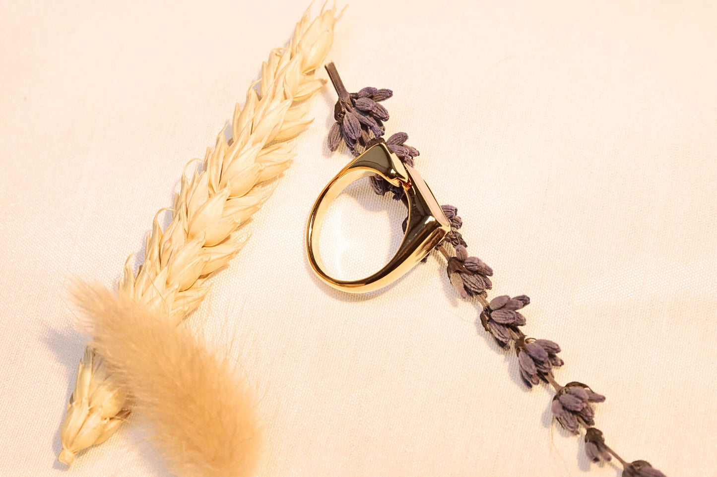 Versatile white stone ring ideal for multiple styles