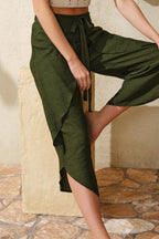 Olive Bloom Pants