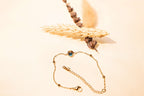 Evil eye charm bracelet, perfect for both daily wear and special occasions.
