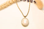 Lightweight and comfortable rope chain necklace – A minimalist and stylish design.