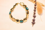 Tarnish-resistant and hypoallergenic gold-plated bracelet – high-quality and long-lasting jewelry piece.