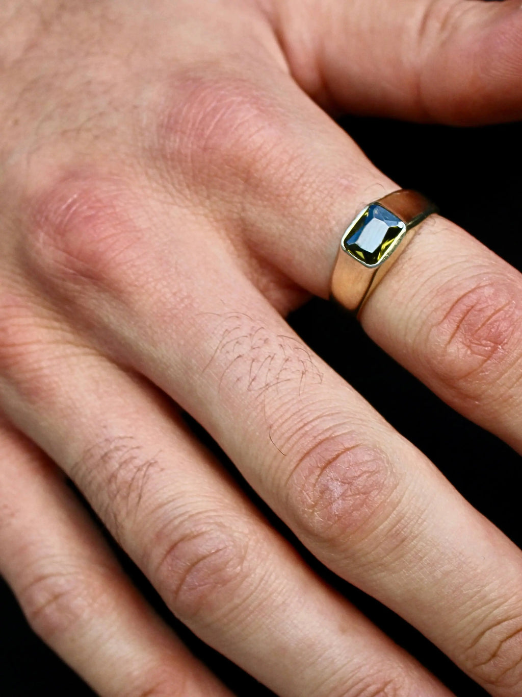 Green Zirconia Ring