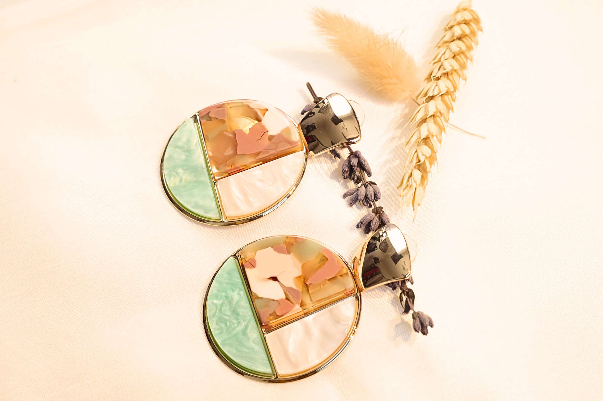 Elevate your style with Luxe Mosaic Earrings—bold, artistic, and effortlessly chic. Limited stock.