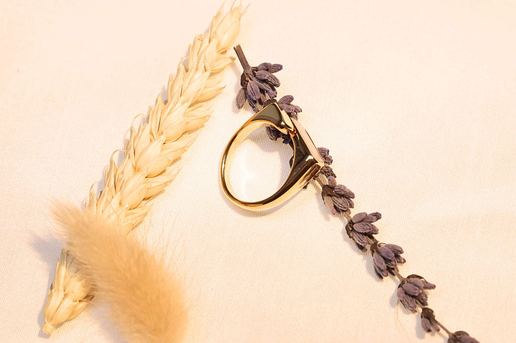 Versatile white stone ring ideal for multiple styles